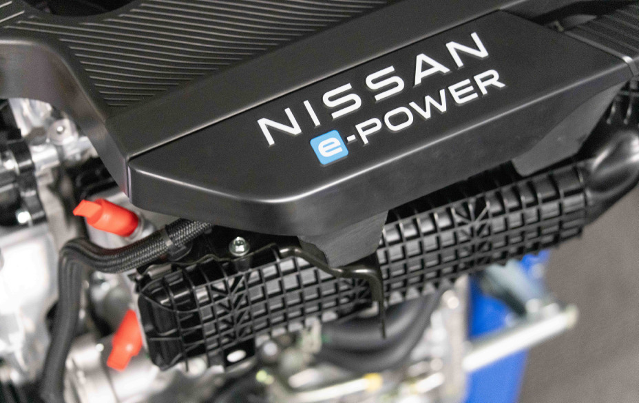 Motor de ePOWER visto desde arriba