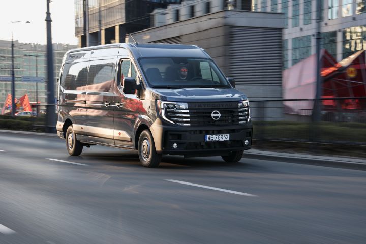 Ujęcie dynamiczne Nissan Interstar LCV