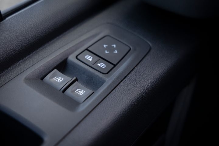 Ujęcie detalu wnętrza Nissan Interstar LCV