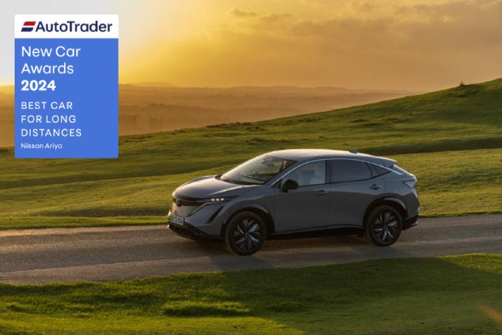 Nissan ARIYA named Best Car For Long Distances at the Auto Trader New Car Awards