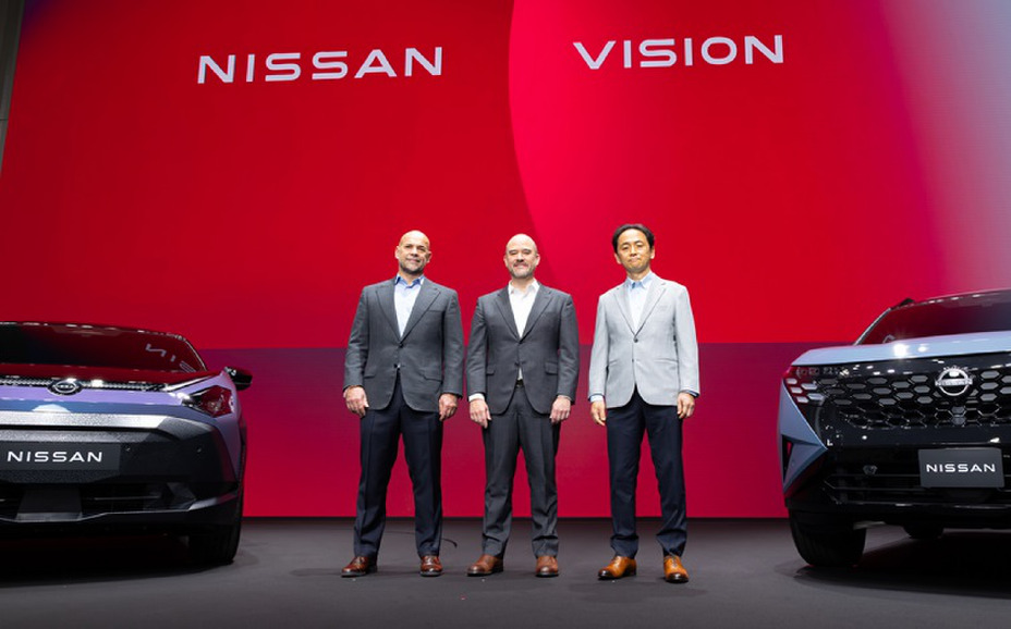 CEO da Nissan Ivan Espinosa durante a apresentação oficial da visão de futuro da marca