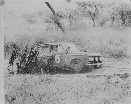 Datsun Triumph in East African Safari Rally