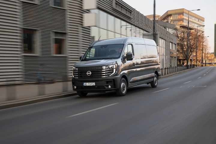 Ujęcie dynamiczne Nissan Interstar LCV