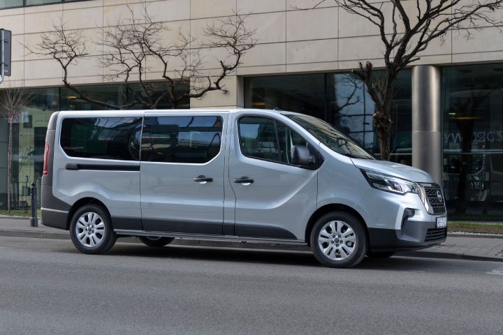 Ujęcie statyczne Nissan Primastar LCV