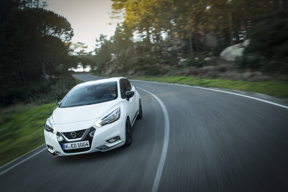 More Micra Live Event - White Micra N-Sport - Dynamic Front