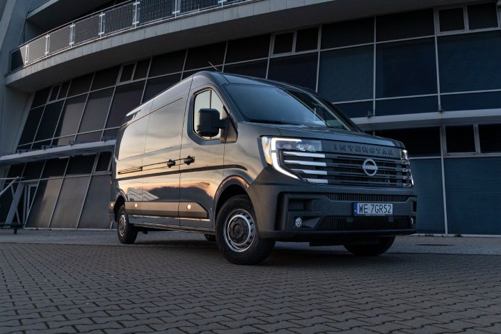 Ujęcie statyczne nadwozia Nissan Interstar LCV
