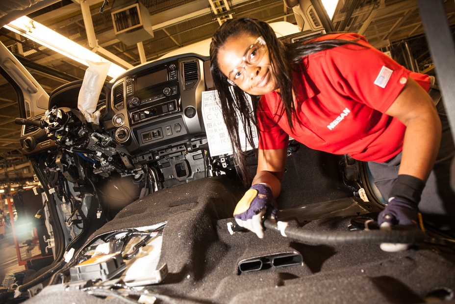 Allnew Nissan TITAN XD fullsize pickup production begins