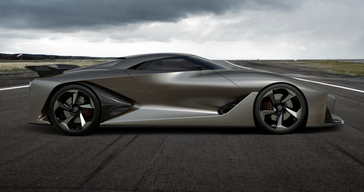 Nissan presenta su vehículo CONCEPT 2020 Vision Gran Turismo en 3D