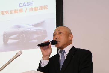 Corporate Vice President Haruhiko Yoshimura