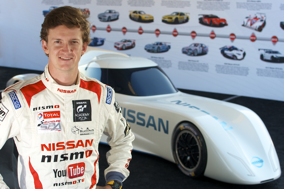 Lucas Ordonez Selected as Test Driver for Nissan ZEOD RC Electric Program