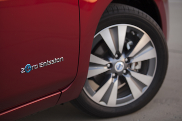 The 2014 Nissan LEAF is available in three trim levels: LEAF S, SV and SL, along with option packages offering advanced systems such as Around View® Monitor and 7-speaker Bose® audio. Enhancements for 2014 include the addition of the RearView Monitor as standard equipment on all models (previously part of the Charge Package) and one new exterior color – Gun Metallic (seven total available colors).