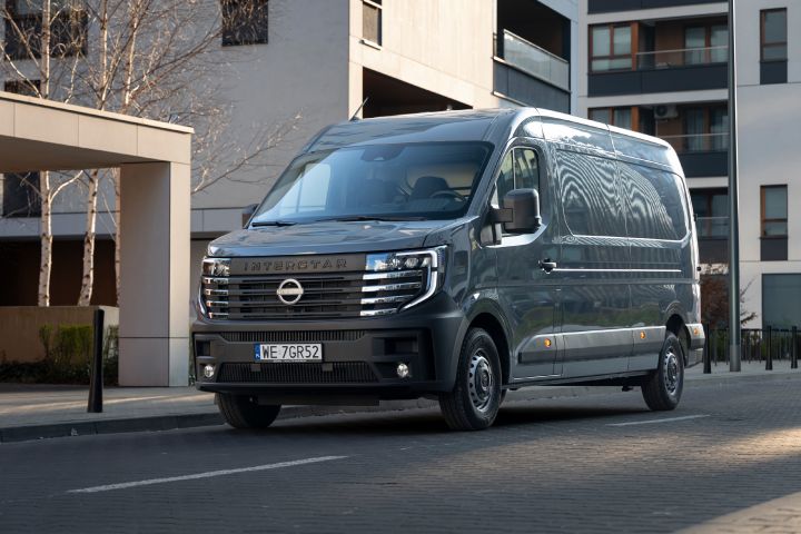 Ujęcie statyczne nadwozia Nissan Interstar LCV