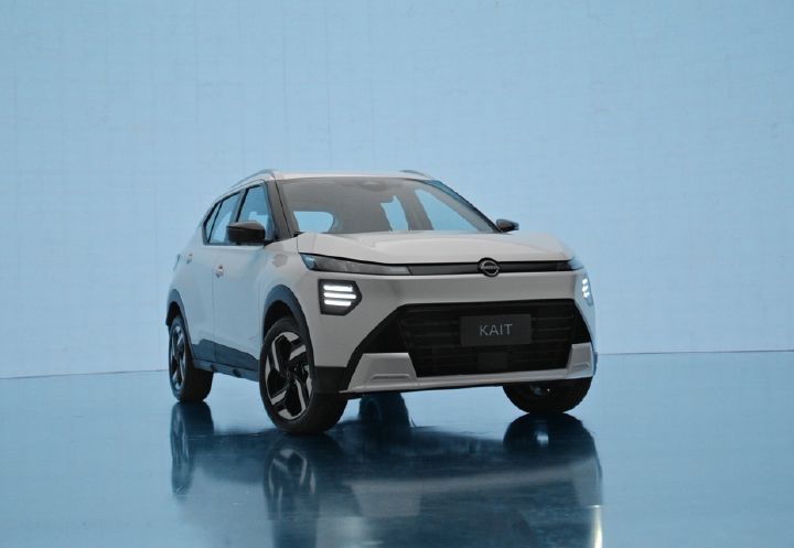 Imagem do Novo Nissan Kait em estúdio com fundo branco