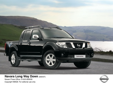 PATROL AND NAVARA GET A LONG WAY DOWN