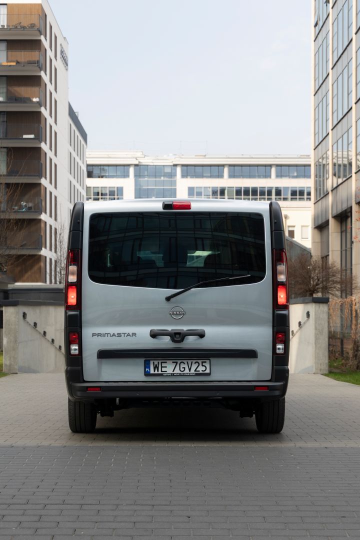 Ujęcie statyczne Nissan Primastar LCV