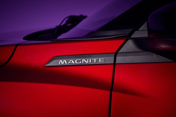 Badge Nissan Magnite.