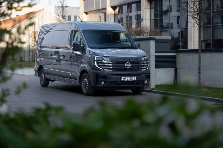 Ujęcie statyczne nadwozia Nissan Interstar LCV