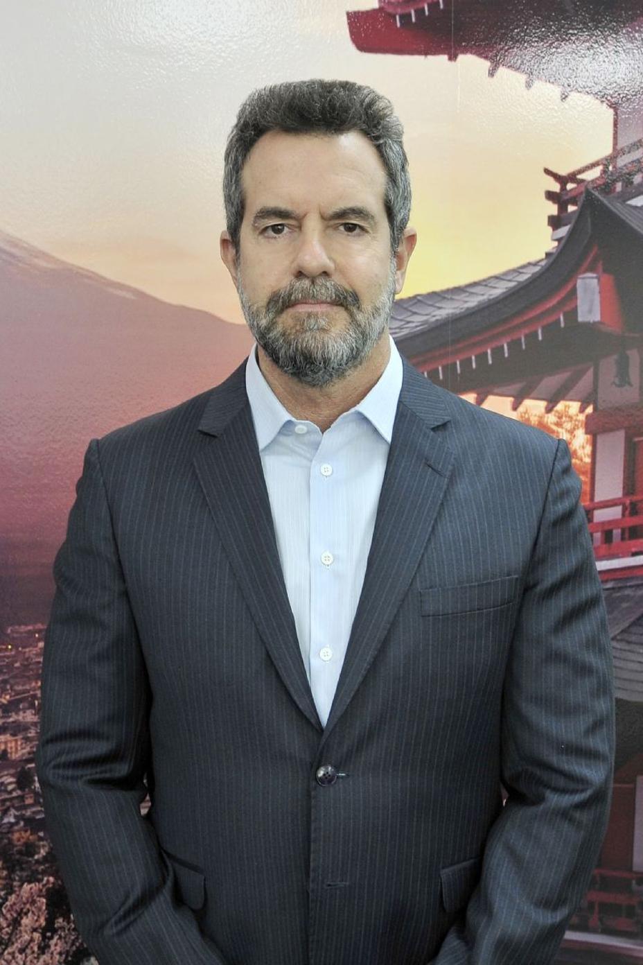 Diego Vignati, rostro de frente en primer plano.