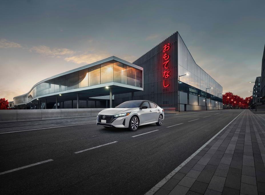 Diseño frontal del Nuevo Nissan Sentra