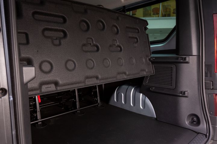 Ujęcie detalu wnętrza Nissan Primastar LCV