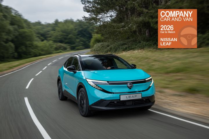 LEAF with Company Car & Van award win logo