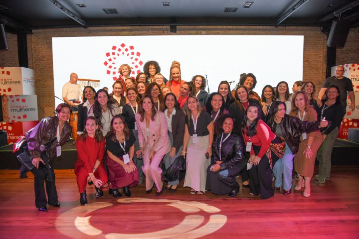 Colaboradoras de Nissan durante la sexta edición de Nissan Mujeres, celebrada en Brasil.