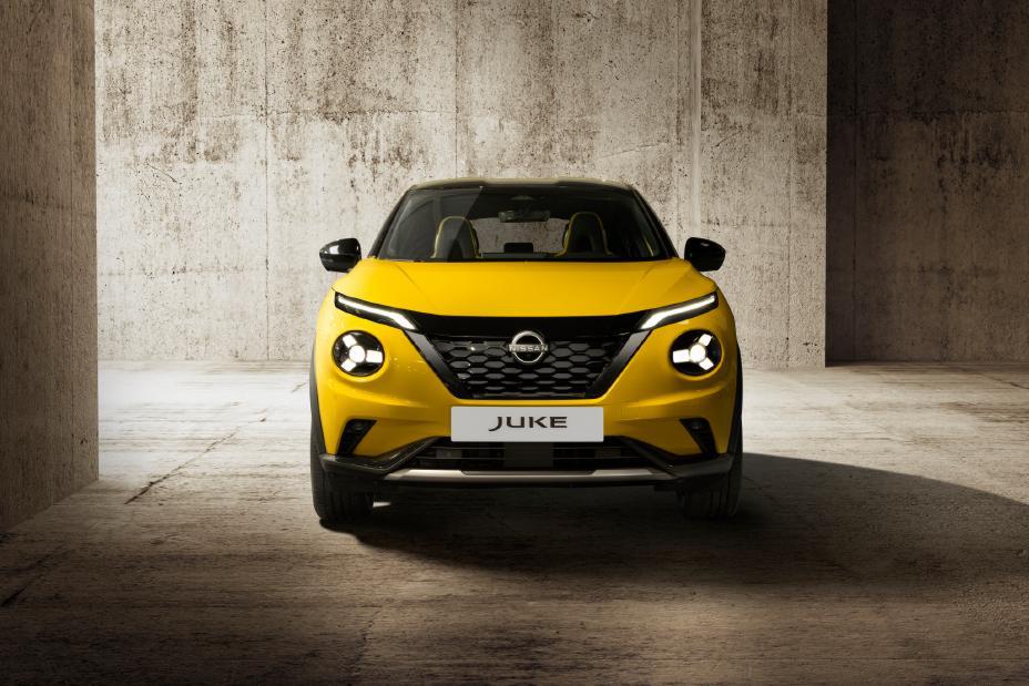 Vista frontal do novo Nissan Juke