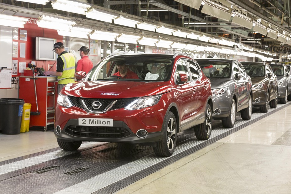 2 Millionth Qashqai Production Achievement at Sunderland Plant