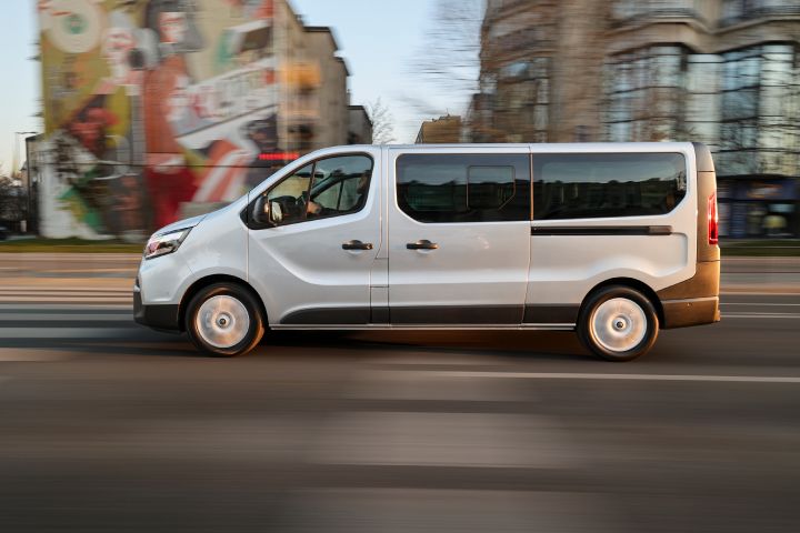 Ujęcie dynamiczne Nissan Primastar LCV