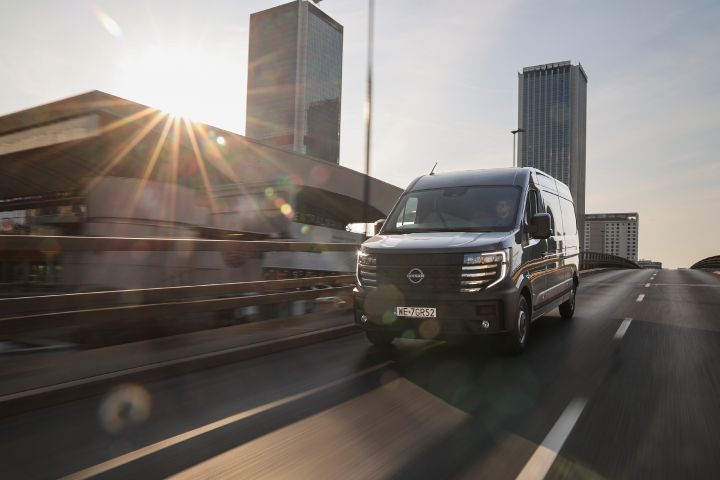 Ujęcie dynamiczne Nissan Interstar LCV