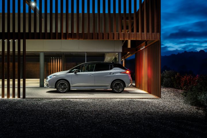 Extra glans voor vernieuwde Nissan LEAF