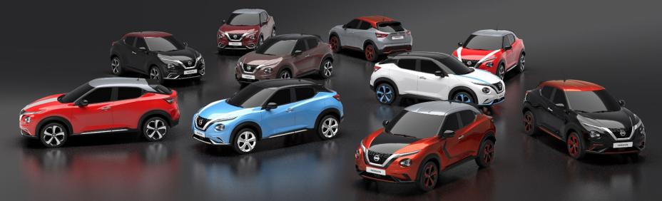 Nuovo Nissan JUKE sulle strade di Barcellona