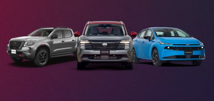 Nissan Frontier, Nissan Kicks y Nissan Versa, tres de los modelos que contribuyeron al hito de 1 millón de unidades comercializadas