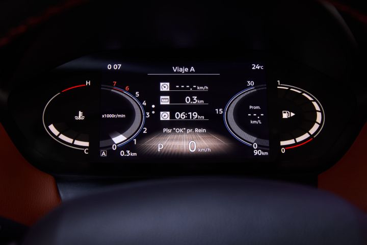 Interiores Nissan Magnite.
