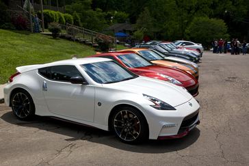 FONTANA DAM, North Carolina (May 16, 2014) – There was a surprise "guest" today at ZDAYZ, the annual gathering of hundreds of Nissan, Datsun and NISMO owners and enthusiasts – the world debut of the new 2015 Nissan 370Z NISMO. 

