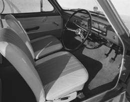 【DATSUN SUNNY】1966年サニーちゃんエプロンノベルティ汚れ有り中古 1294）【DATSUN SUNNY】1966年サニーちゃんエプロン／中古汚れ有
