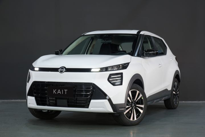 Nissan Kait visto de lateral esquerda enviesada