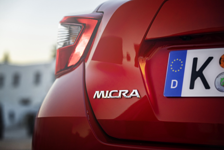 More Micra Live Event - Red Micra Xtronic - Rear Exterior Details