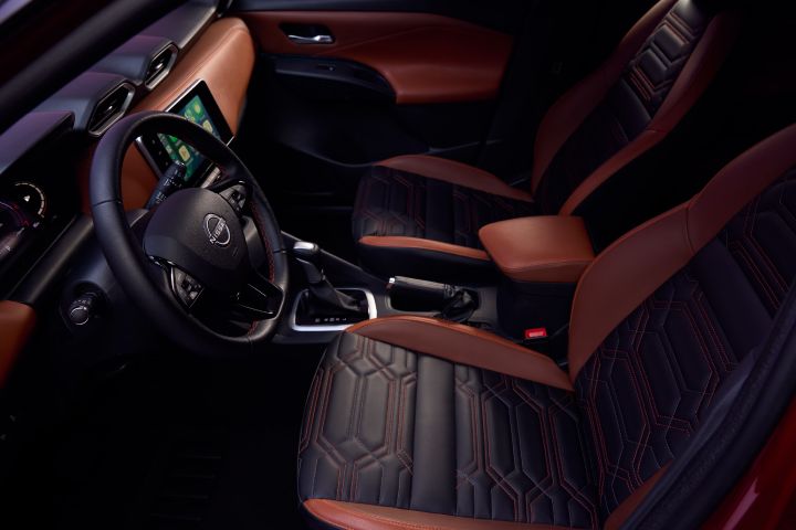 Interiores Nissan Magnite.