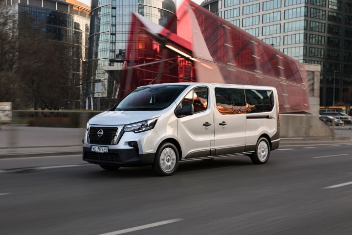 Ujęcie dynamiczne Nissan Primastar LCV