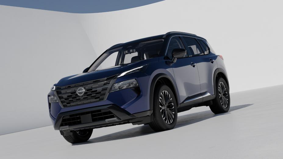 Foto de Nissan X‑Trail 2027 e‑POWER e‑4ORCE azul