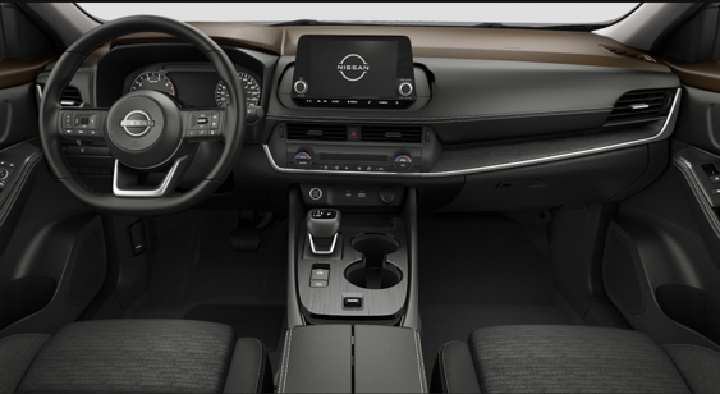 Imagen del interior del vehículo Nissan X‑Trail Advance