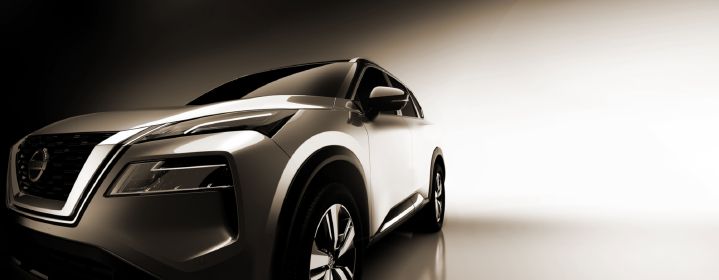 A teaser image for the all-new Nissan Rogue