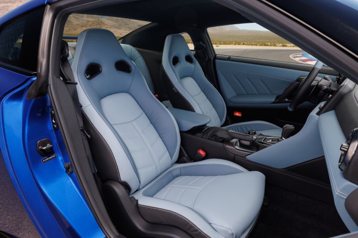 Interior of 2024 GT‑R Special Edition showing the right front passenger seat