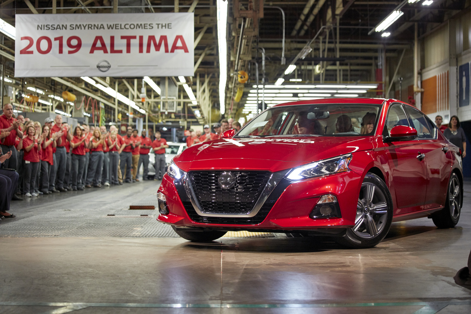 2019 Nissan Altima Start of Production 