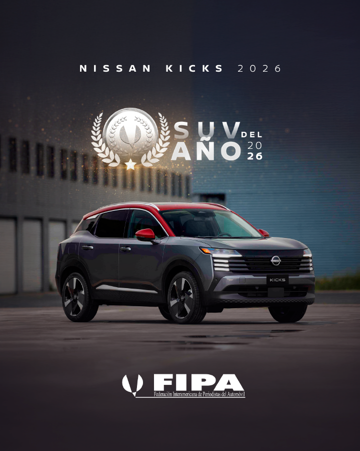 Nissan Kicks recibe premio FIPA 2026