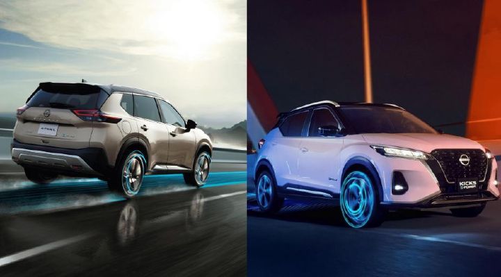 Nissan Kicks e‑POWER y Nissan X‑Trail e‑POWER, juntos.