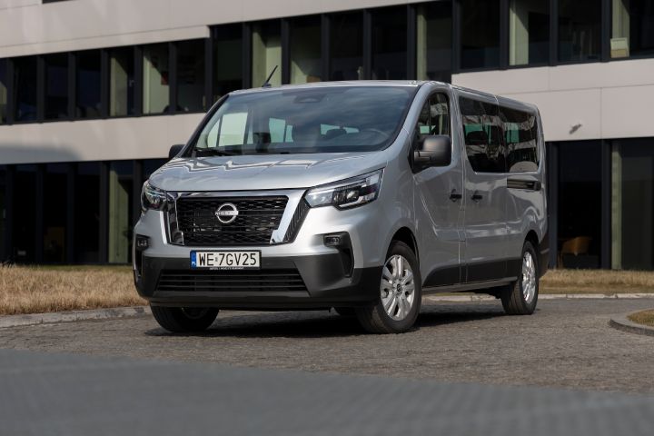 Ujęcie statyczne nadwozia Nissan Primastar LCV