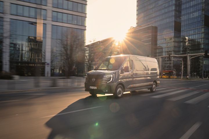 Ujęcie dynamiczne Nissan Interstar LCV