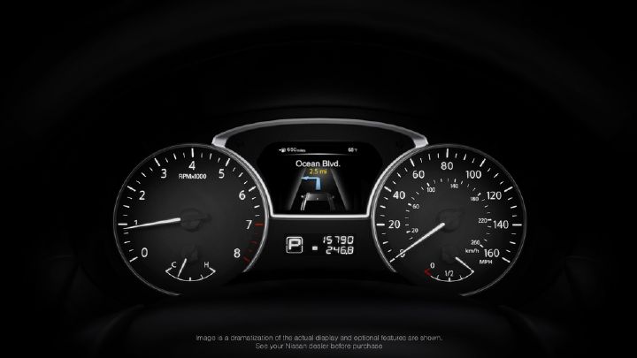 2013 Nissan Altima Speed Gauge